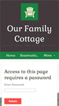 Mobile Screenshot of ourfamilycottage.ca