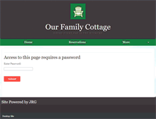 Tablet Screenshot of ourfamilycottage.ca